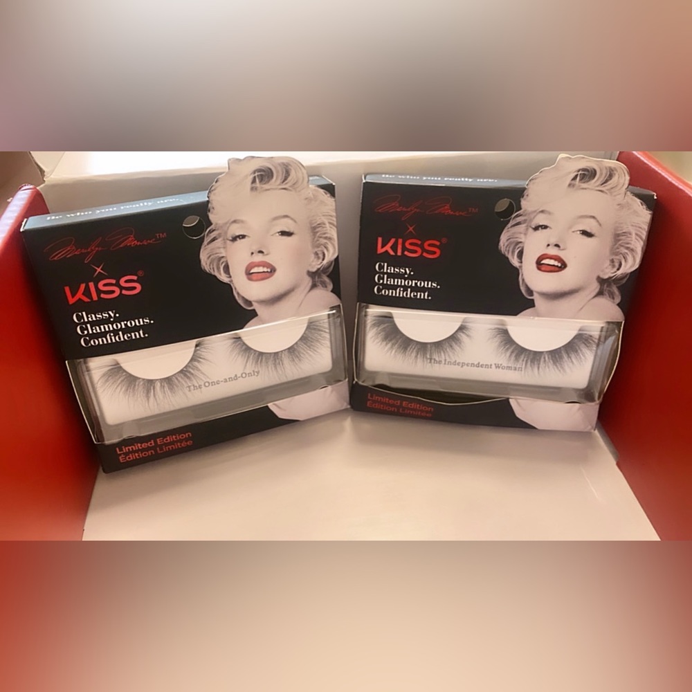 Limited Edition Marilyn Monroe Eyelashes by KISS.